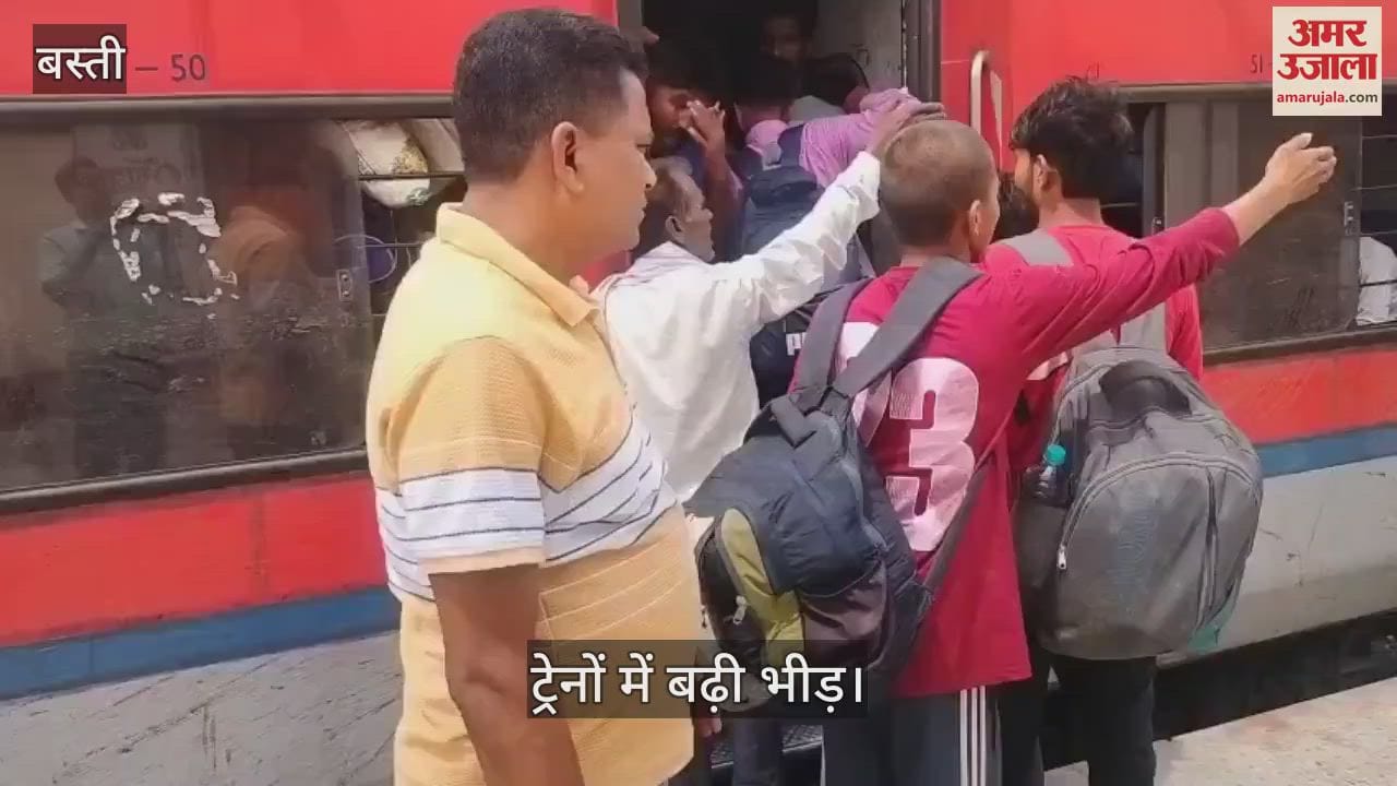 Crowd increased in trains during Sahalag and Bakrid