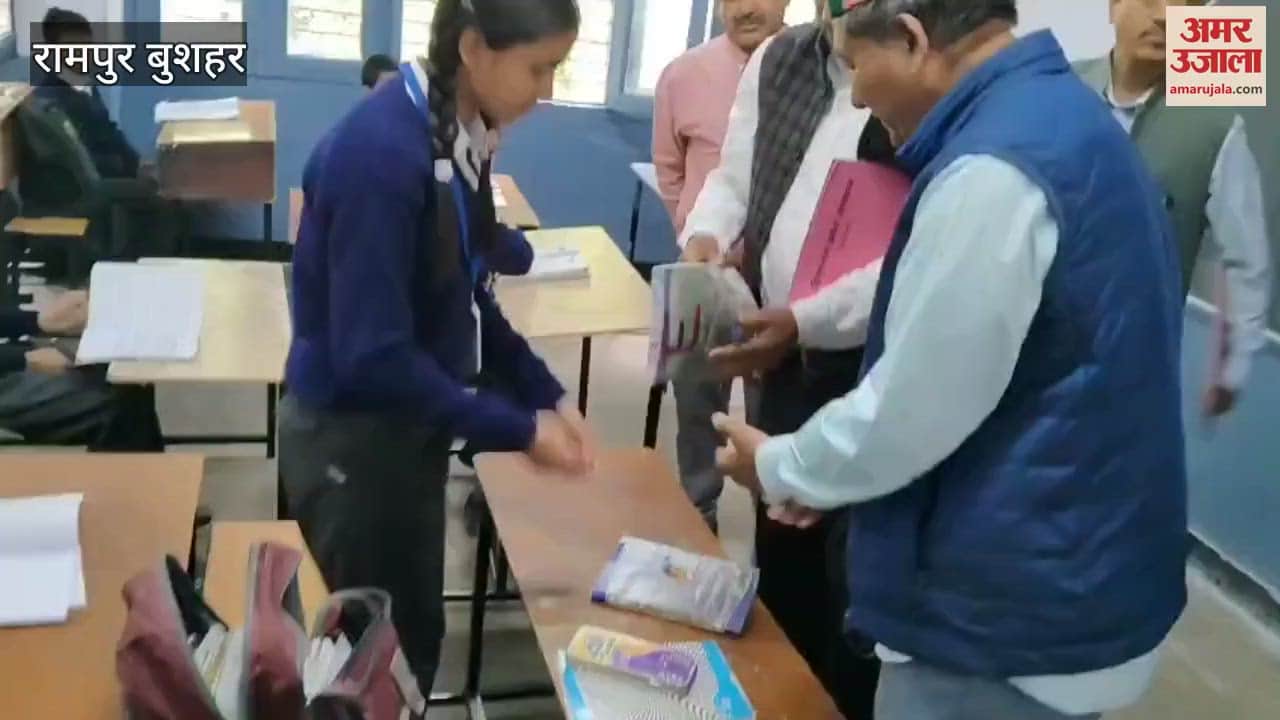 Minister Jagat Singh Negi did a surprise inspection of Government Senior Secondary School Bhavanagar