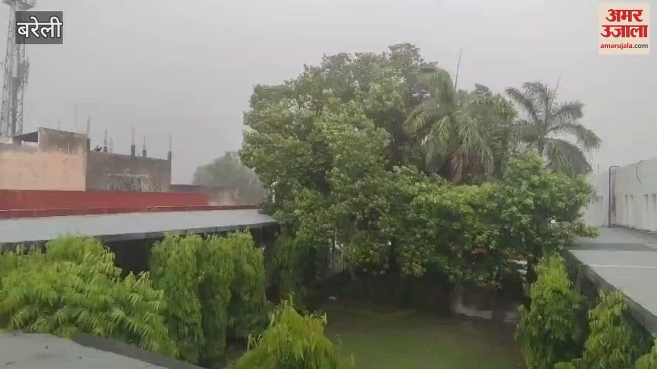Heavy rain in Bareilly