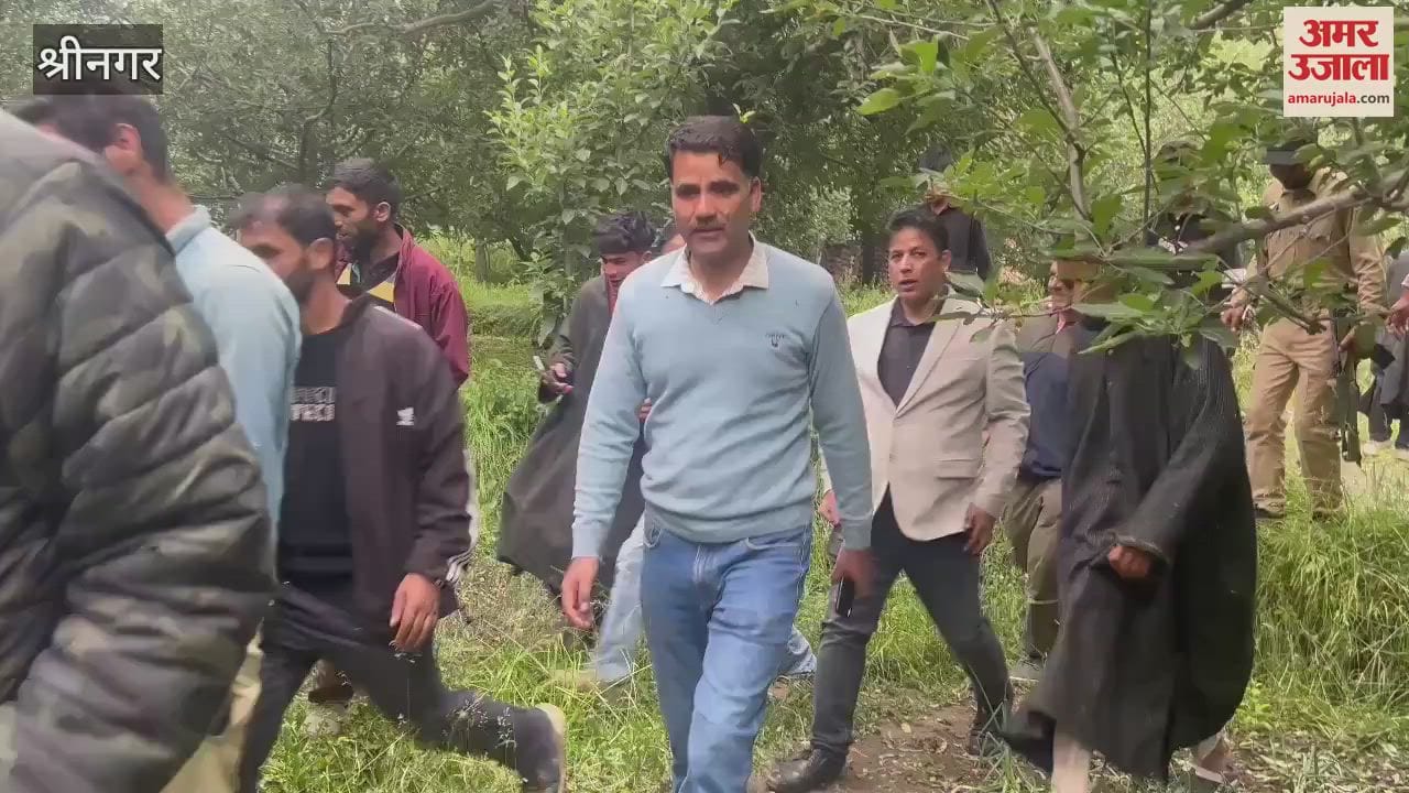 MLA Showkat Ahmad Ganie Visits Hailstorm-Hit Areas in Shopian