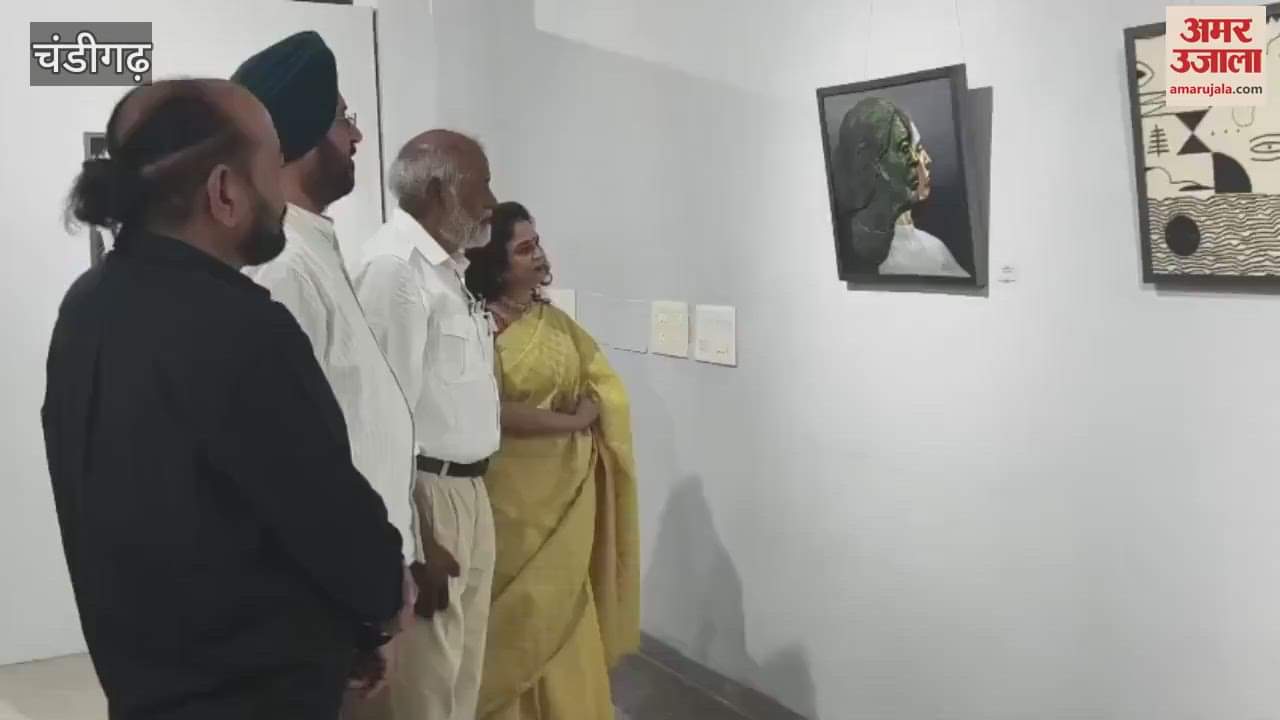 Art exhibition organized at Punjab Kala Bhavan, Chandigarh
