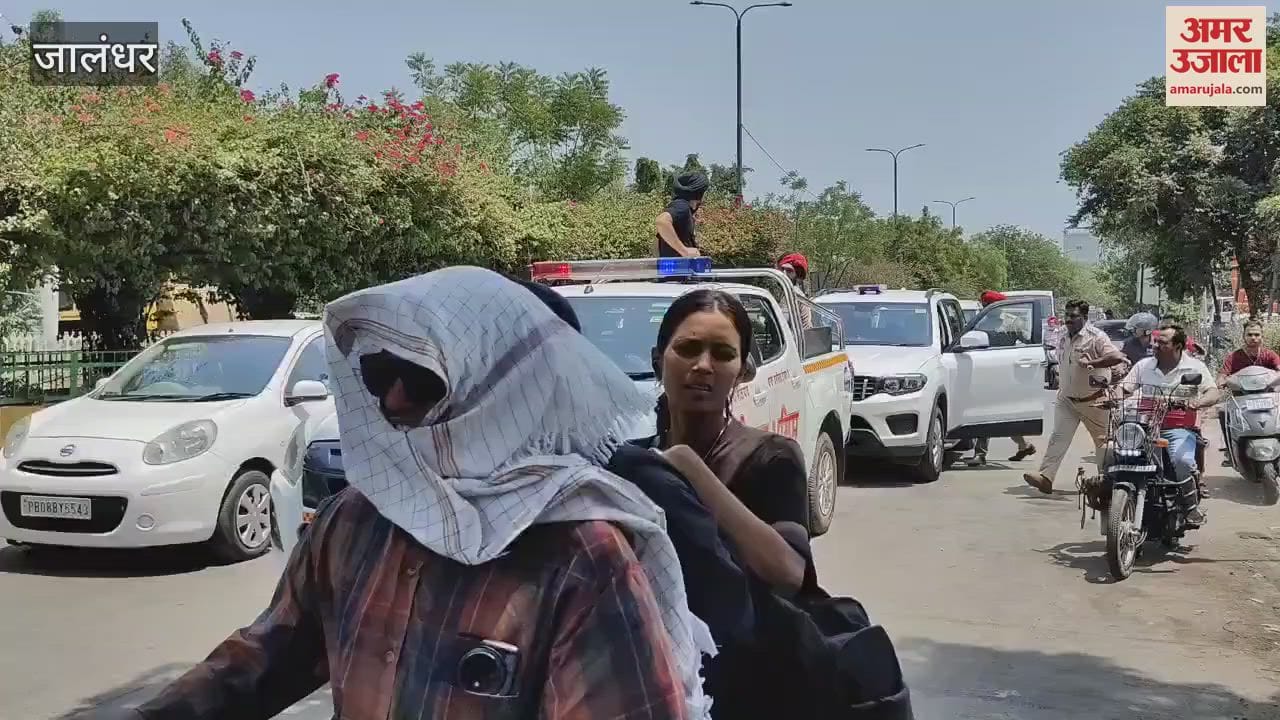 Police took out a flag march in Jalandhar regarding Operation Blue Star