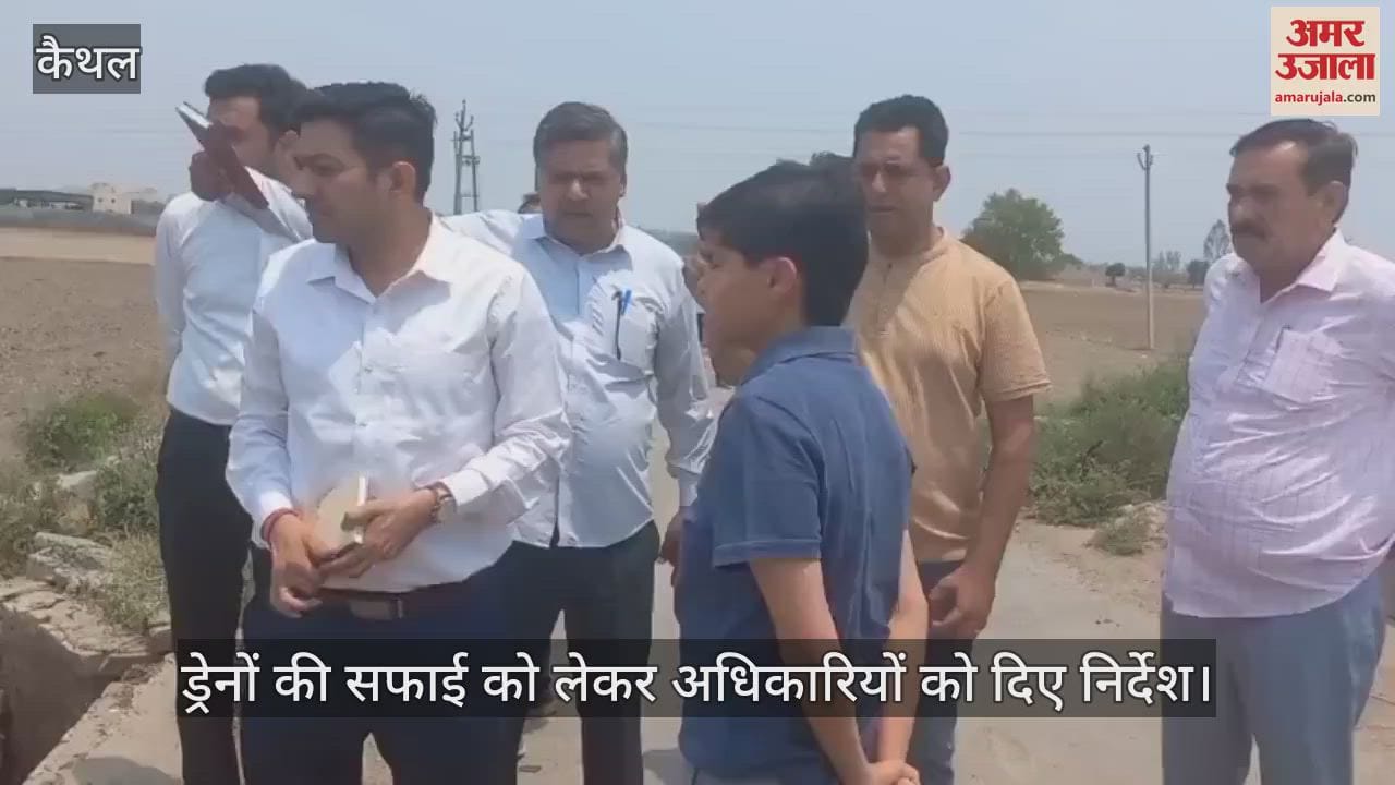 Instructions given to officers regarding cleaning of drains