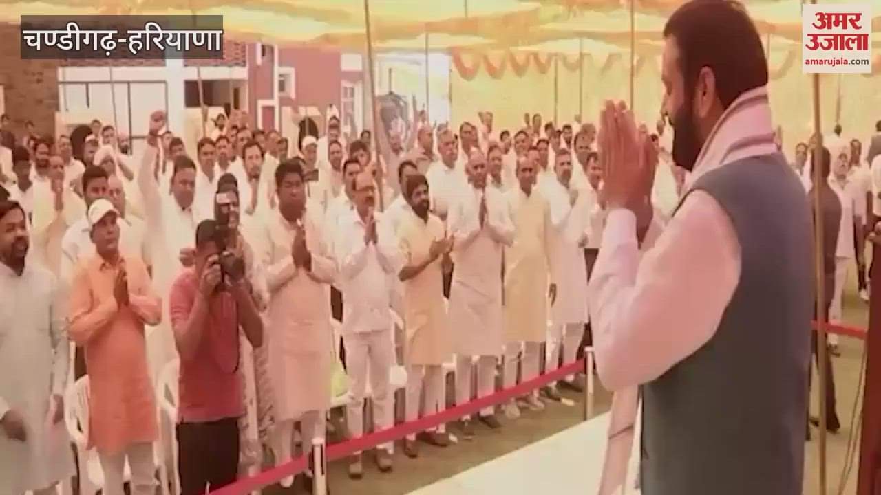 deprived Scheduled Caste community honored CM Nayab Saini at Sant Kabir Awas