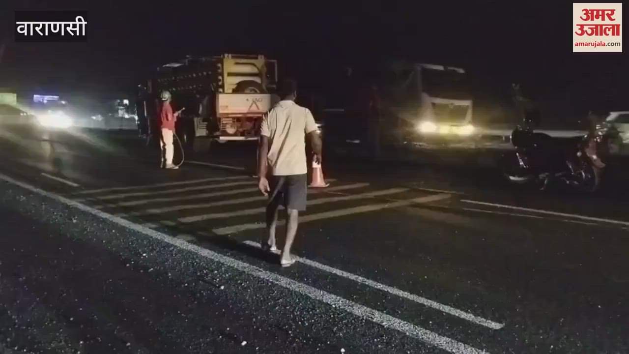 Gas leakage in truck carrying CNG