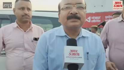 Special Secretary inspected city s drainage system In Hapur