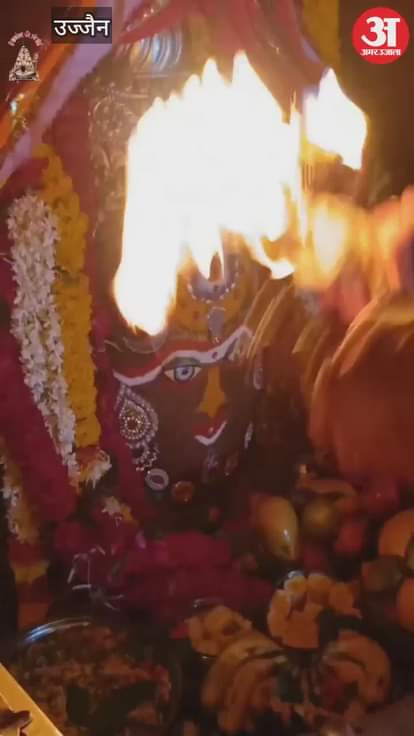 Baba Mahakal is decorated with Vaishnav Tilak on Nirjala Ekadashi