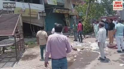 Fire broke out in LK Honda showroom in Panipat, the entire showroom burnt to ashes; The fire brigade team brought it under control