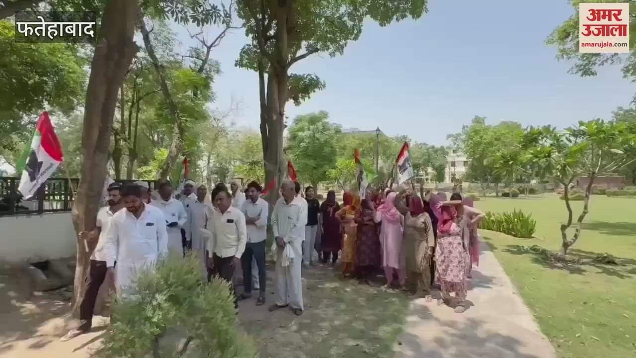 Despite the orders of Fatehabad Deputy Commissioner, water did not reach the village, women said- even the DC does not have any say