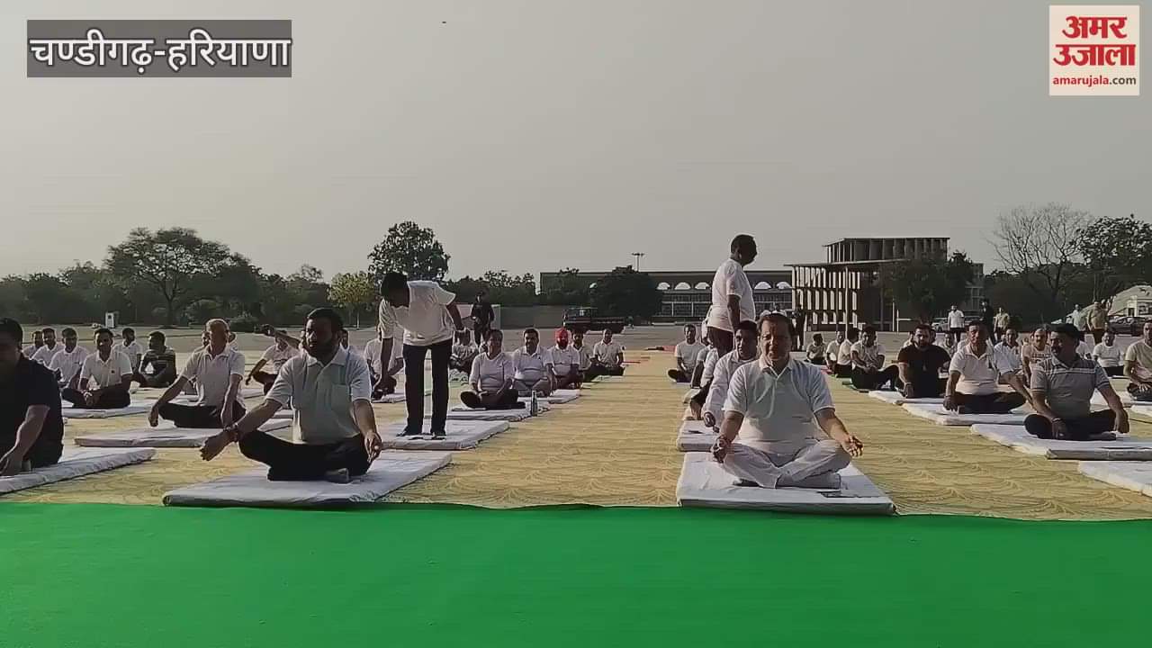 CM Nayab Saini inaugurated the Yoga Protocol Training Camp