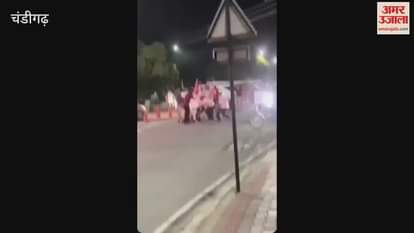 Youth beaten with sticks in front of security personnel in PU