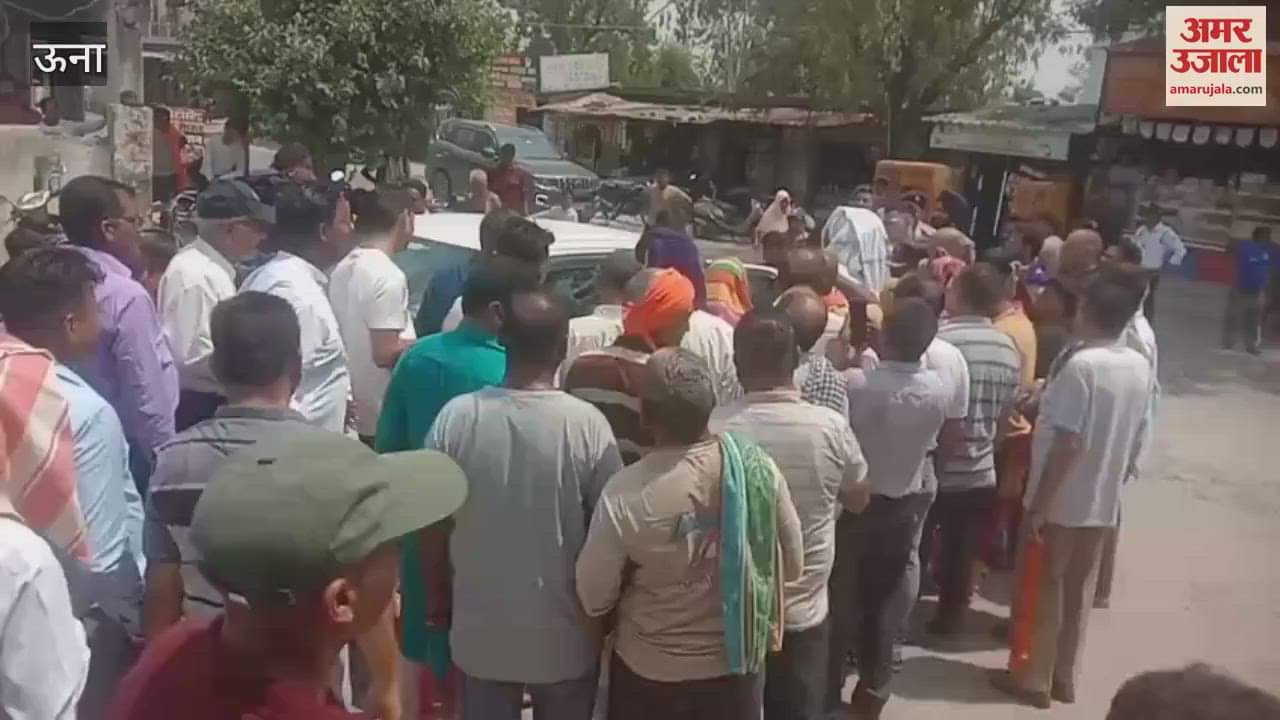 Una Brave soldier SI Beas Dev Sandhu given a grand welcome in village Bathu