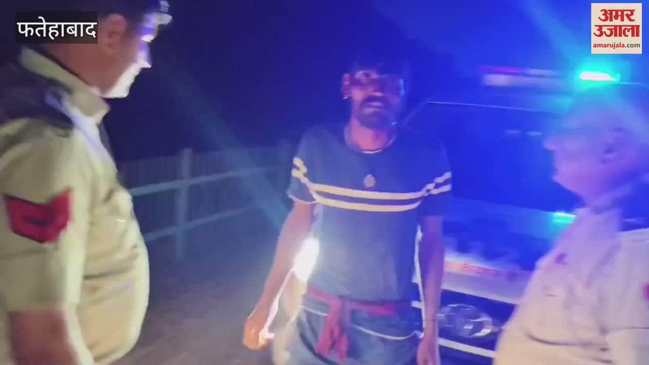 In Tohana, Fatehabad, the alertness of Dial 112 saved the life of a person