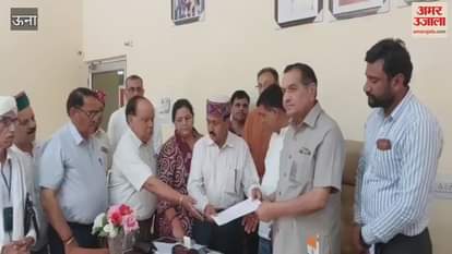 Una A delegation of Shri Guru Ravidas Mahasabha met Scheduled Caste Commission Chairman Kuldeep Dhiman