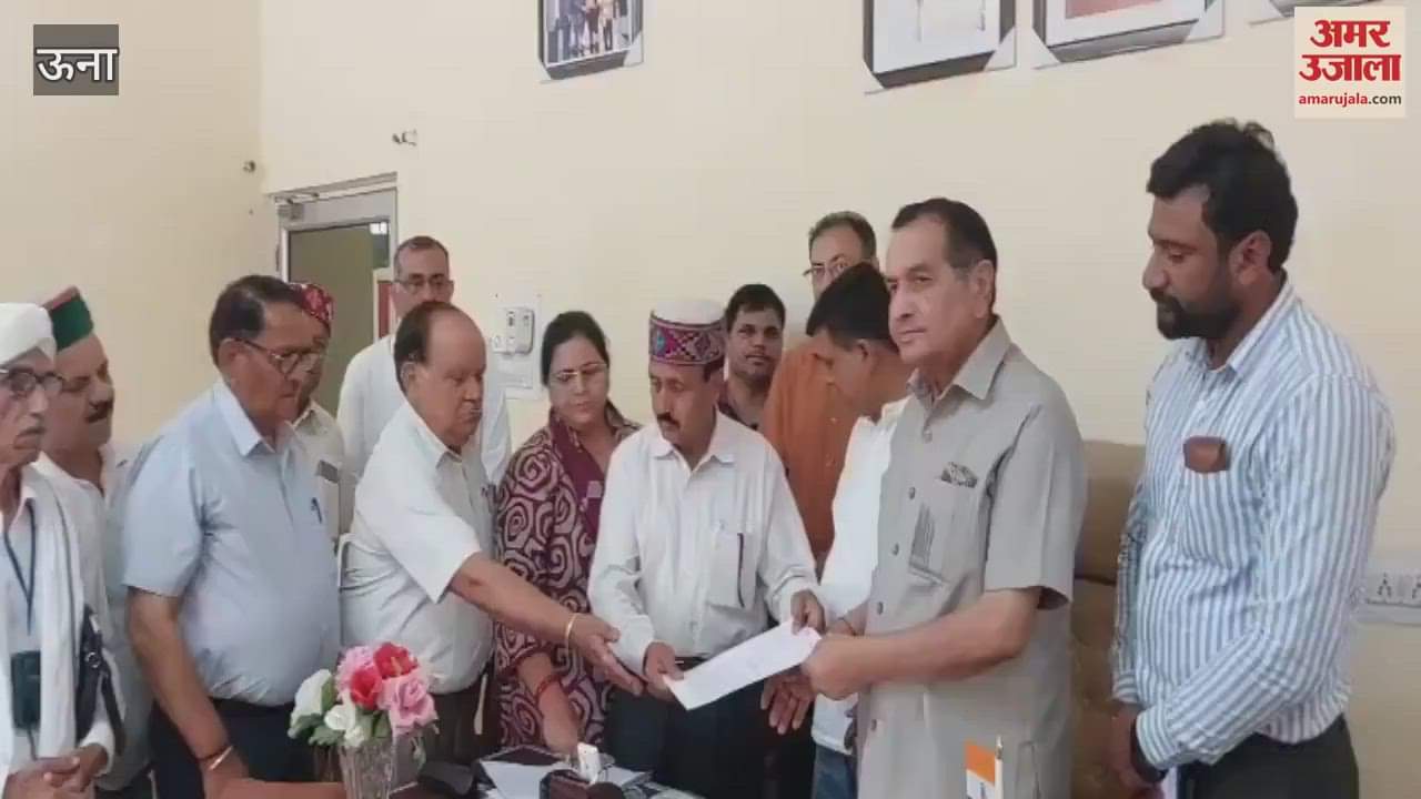 Una A delegation of Shri Guru Ravidas Mahasabha met Scheduled Caste Commission Chairman Kuldeep Dhiman