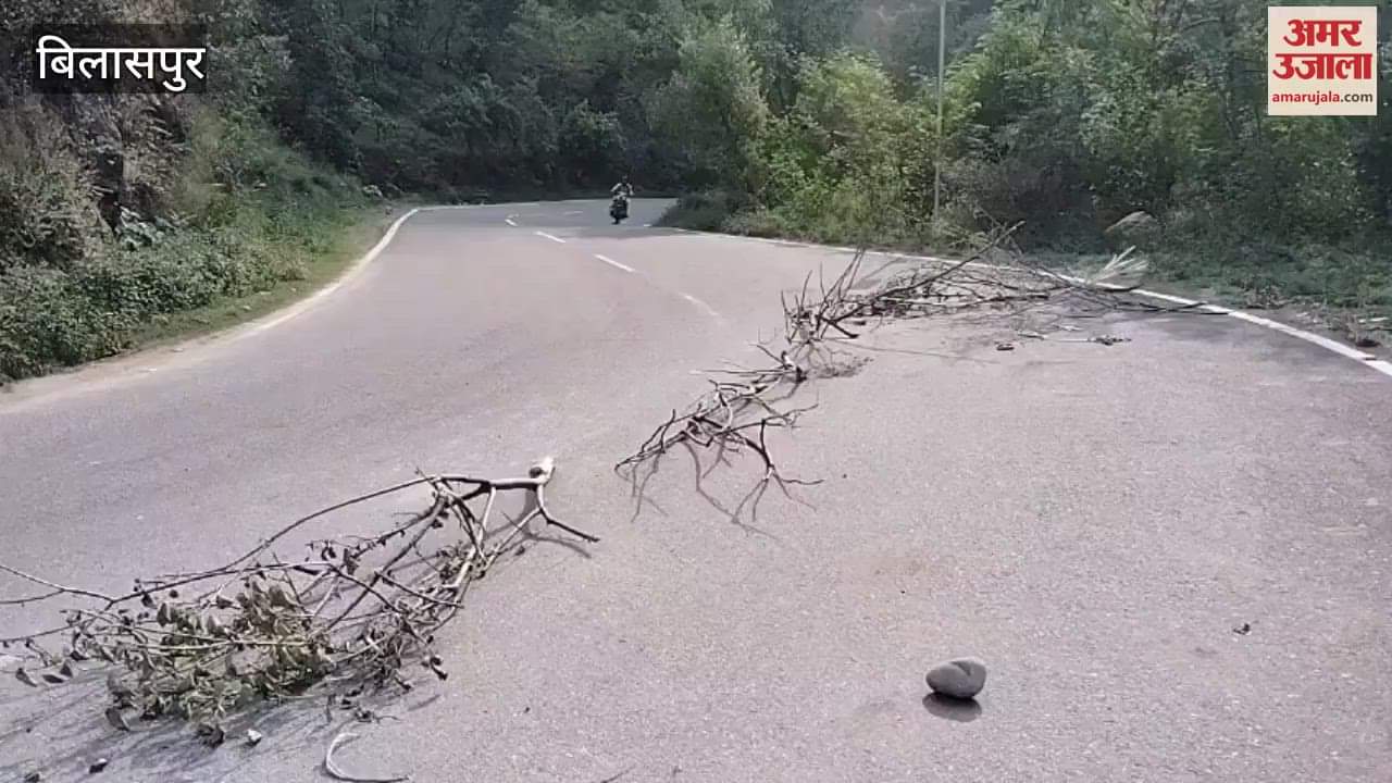 Bilaspur Case filed after eight days against mother and son who obstructed national highway