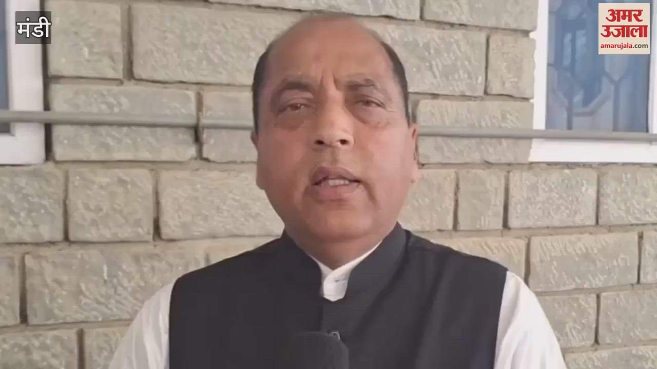 Mandi Leader of Opposition Jairam Thakur On CM Sukhu Said he never talks on facts