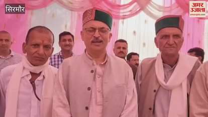 Sirmaur MLA Ajay Solanki inaugurated the Morion-Nadaali-Nion road from Dhida