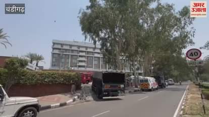 Bomb threat created panic in Chandigarh Sector 17 Taj Hotel