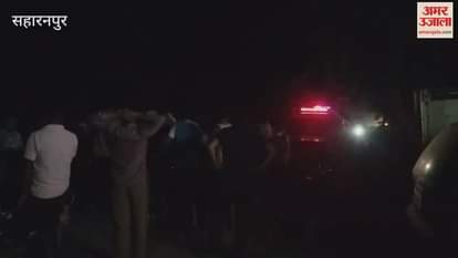 In Saharanpur, a rickshaw driver was caught with animal skin and mouth