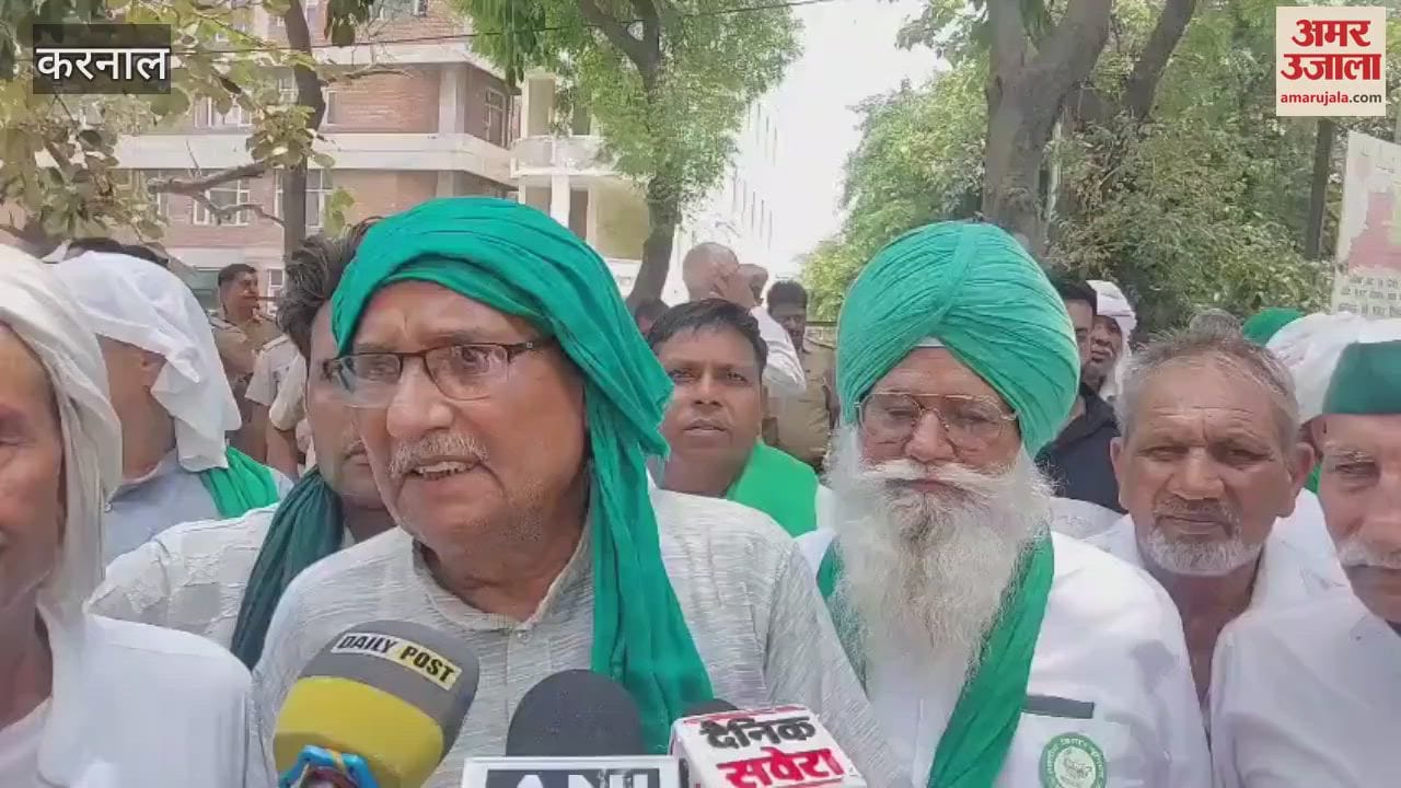 Farmers protest in Karnal