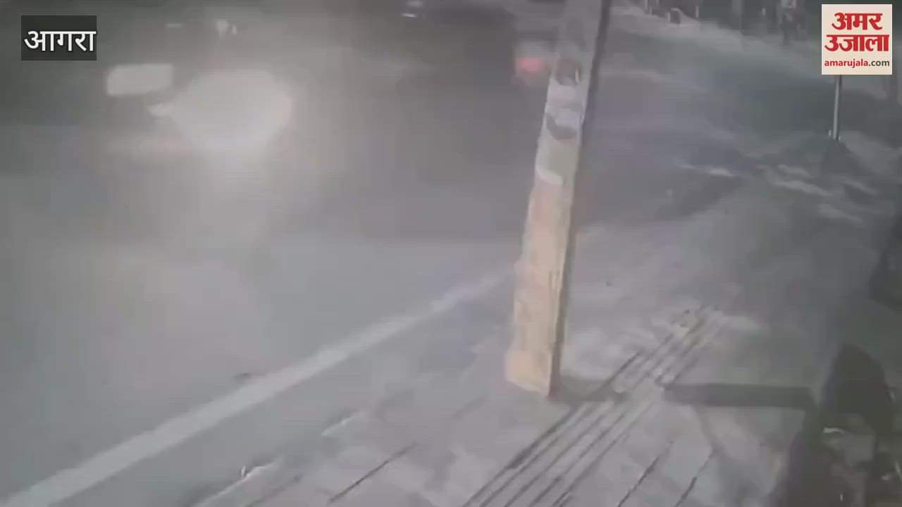 car had run over auto and bike riders