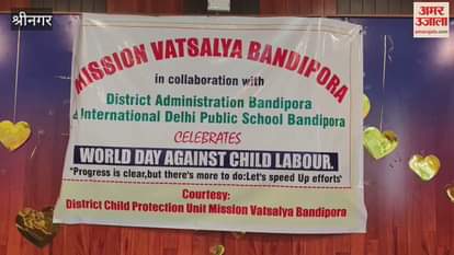 Mission Vatsalya Bandipora Organizes Awareness Programme on World Day Against Child Labour