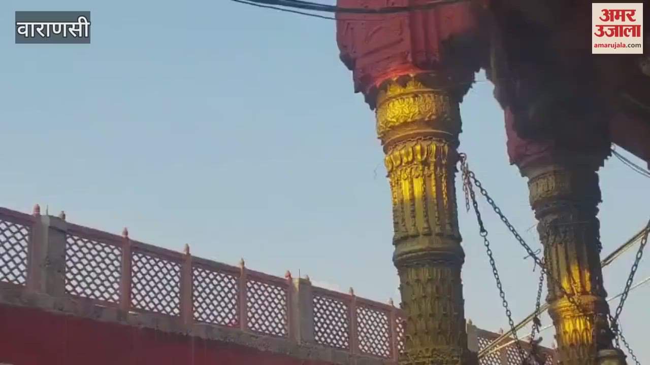 High pressure misting system installed in Durga temple to protect from heat wave watch VIDEO