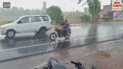 Una Storm and drizzle in Baduhi brought change in weather relief from heat