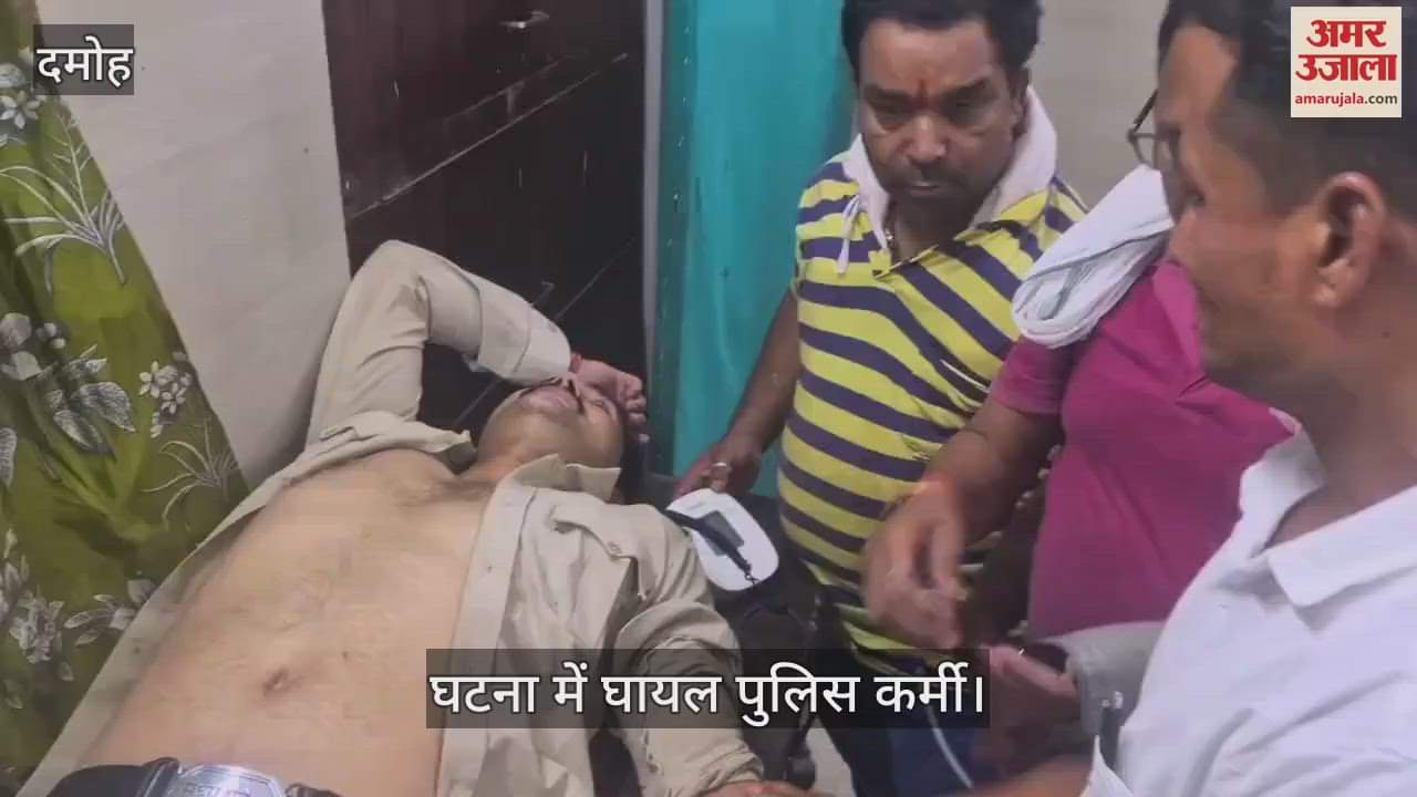 Policeman and Dial 100 pilot assaulted in Damoh