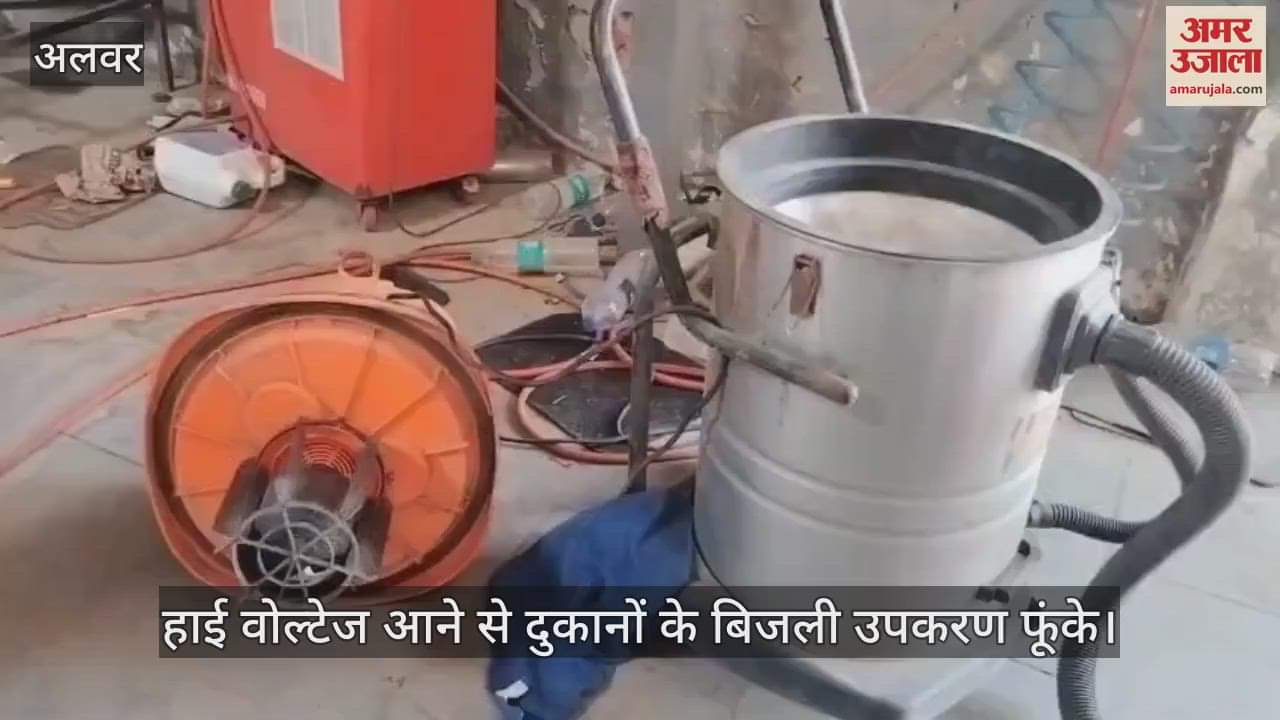 Due to high voltage, the electrical equipment of a dozen shops were burnt,