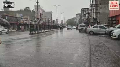 Weather suddenly changed in Bhiwani after noon, light rain brought relief