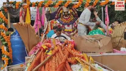 Solan Shri Shyam Parivar Trust organized Nishan Yatra