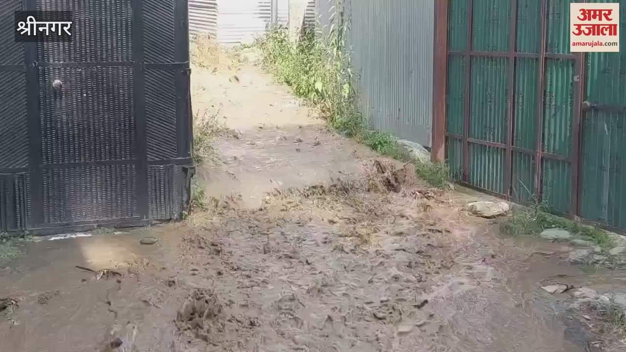 Power Canal Breach Causes Flooding, Road Blockade in Ganderbal’s Nunner Area