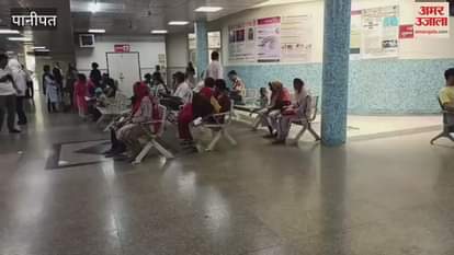 The problem of patients increased due to doctors going on leave in Panipat