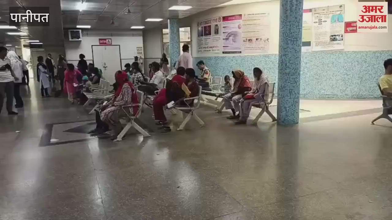The problem of patients increased due to doctors going on leave in Panipat