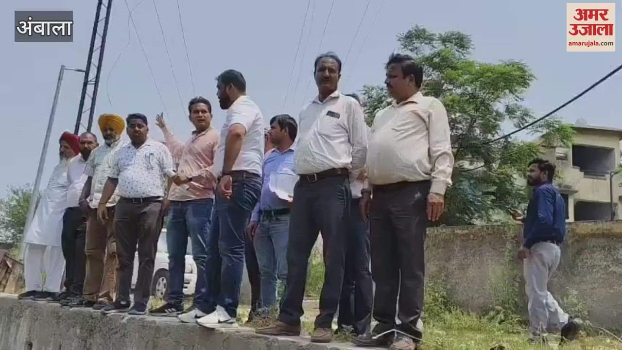 Officers in action after minister inspection in Ambala