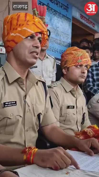 Rajgarh News: Police arrested three in the case of theft of temple donation box