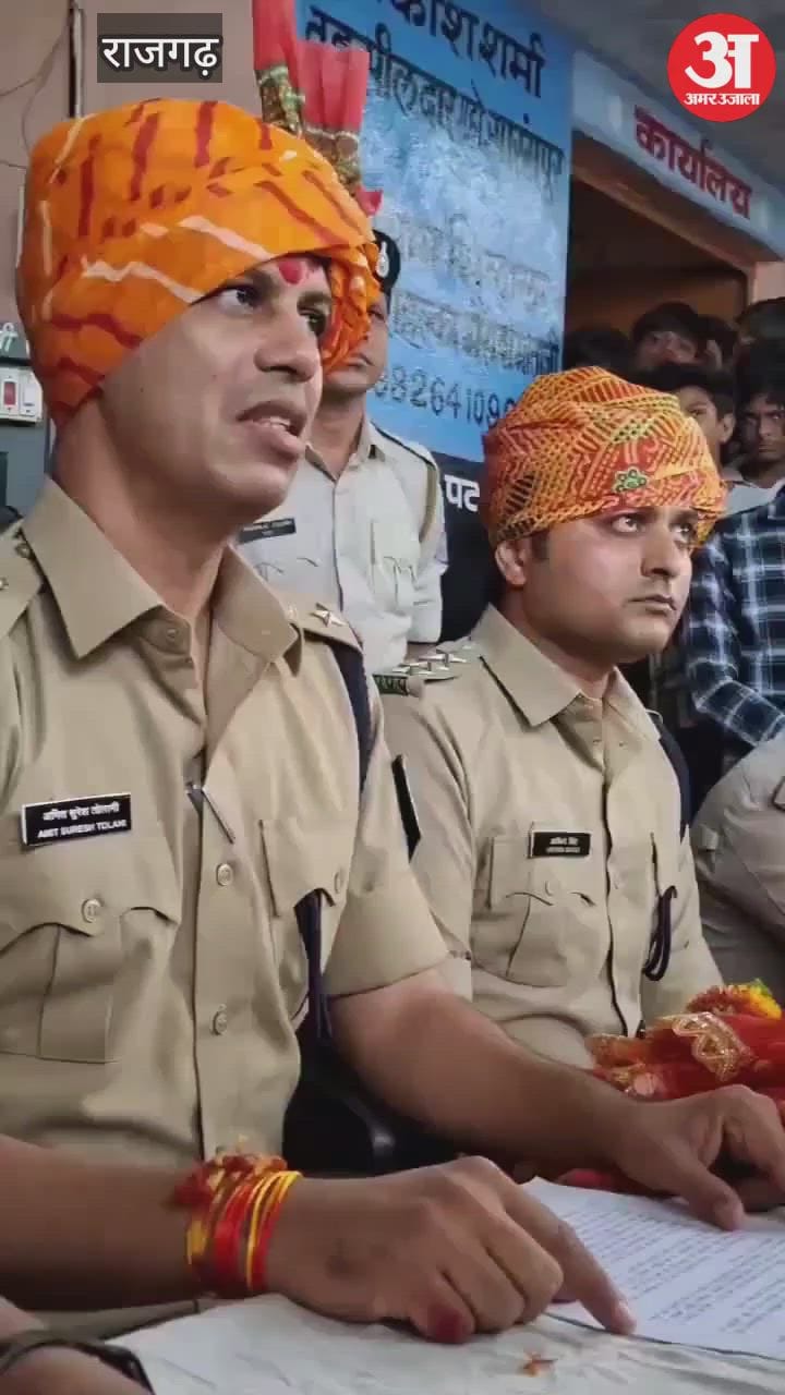 Rajgarh News: Police arrested three in the case of theft of temple donation box