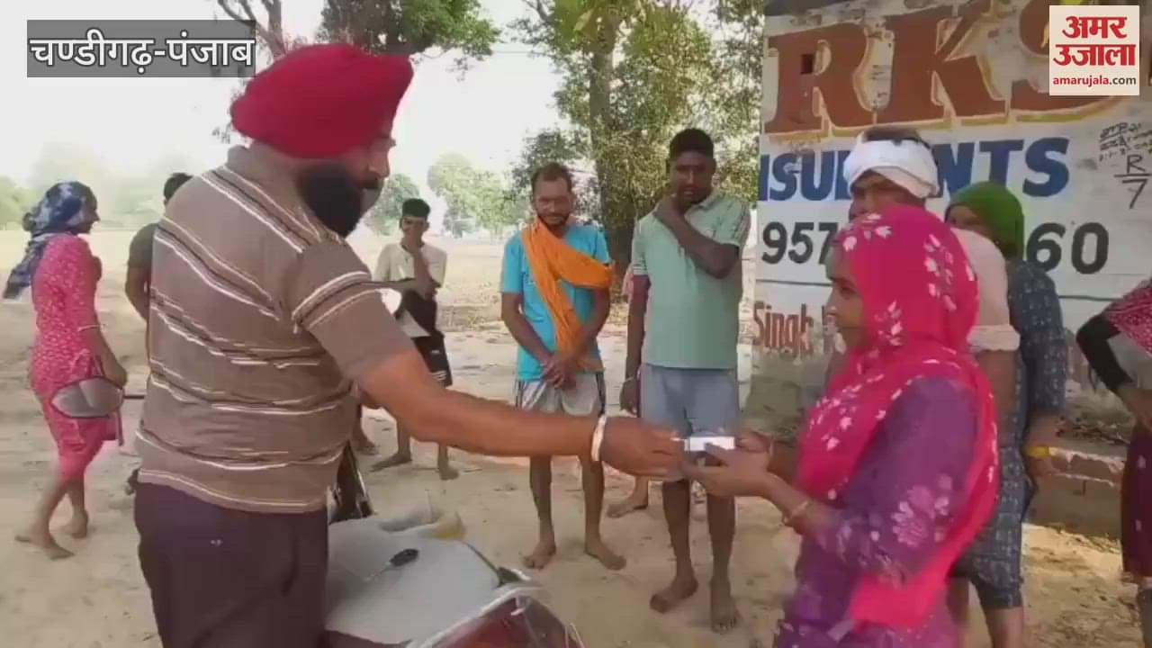 Social worker Rajinder Singh Khote is helping the laborers