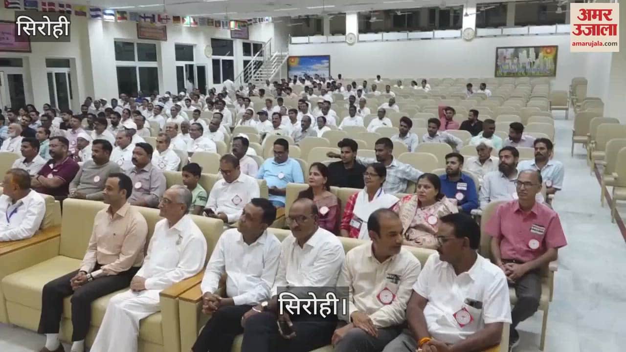 More than 500 blood donors of Abu Road were honored, 7128 units of blood were collected in the last 1 year