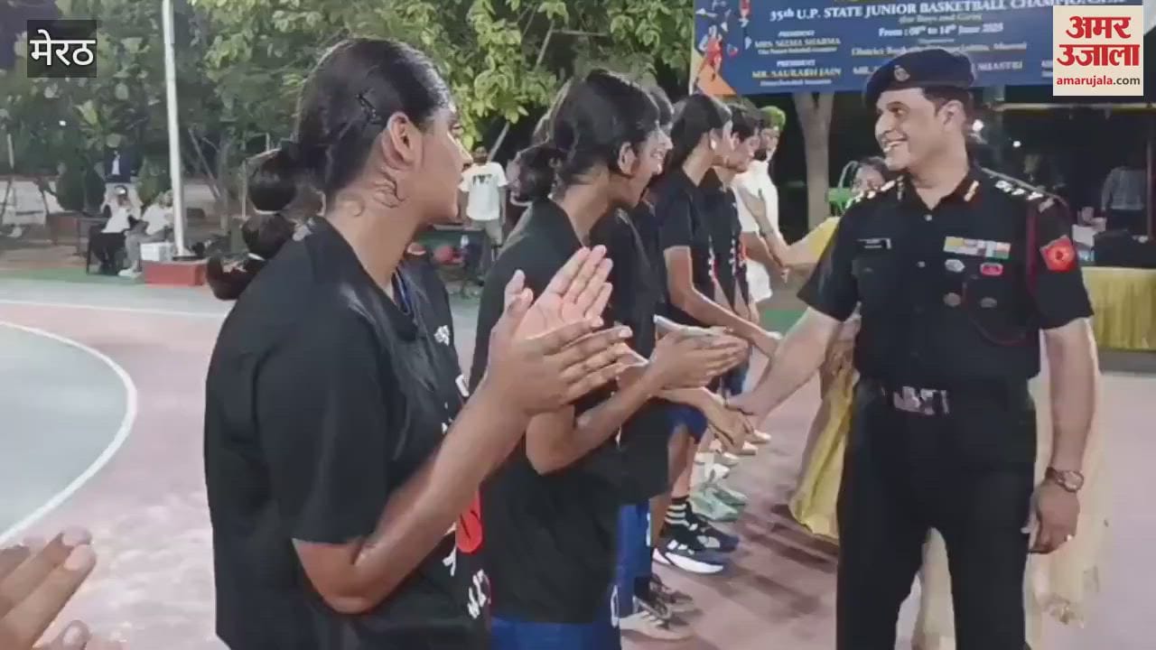 Meerut: Basketball final match organized