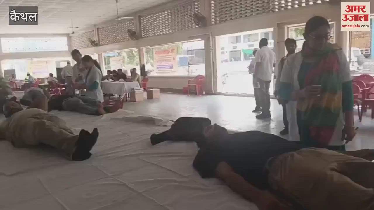 Blood donation camp organized on World Blood Donor Day in Kaithal