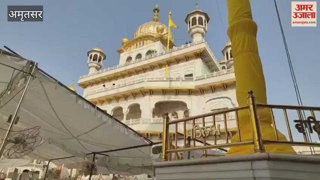 Devotees reached Sri Harmandir Sahib even amidst severe heat wave in Amritsar