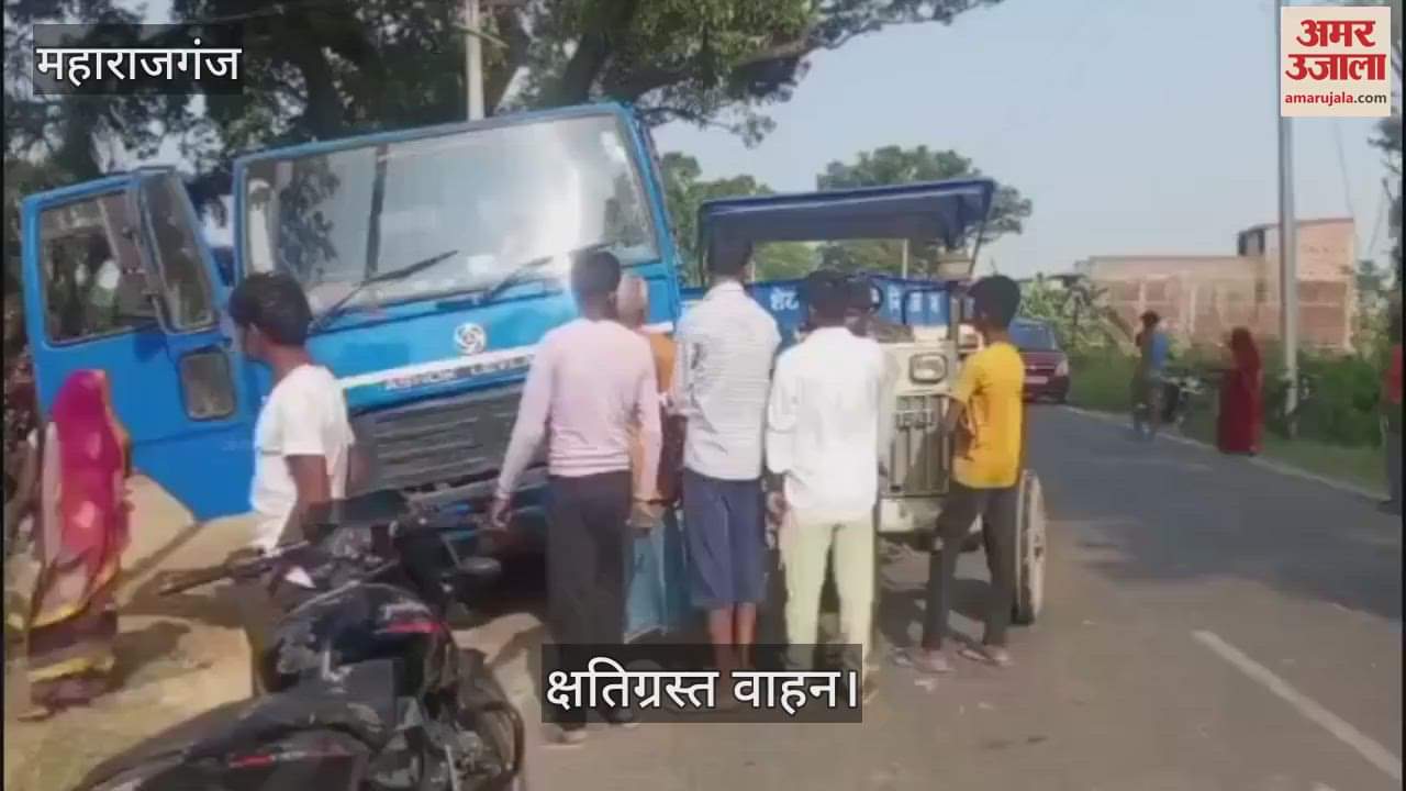 Tractor collided with dumper, six women injured