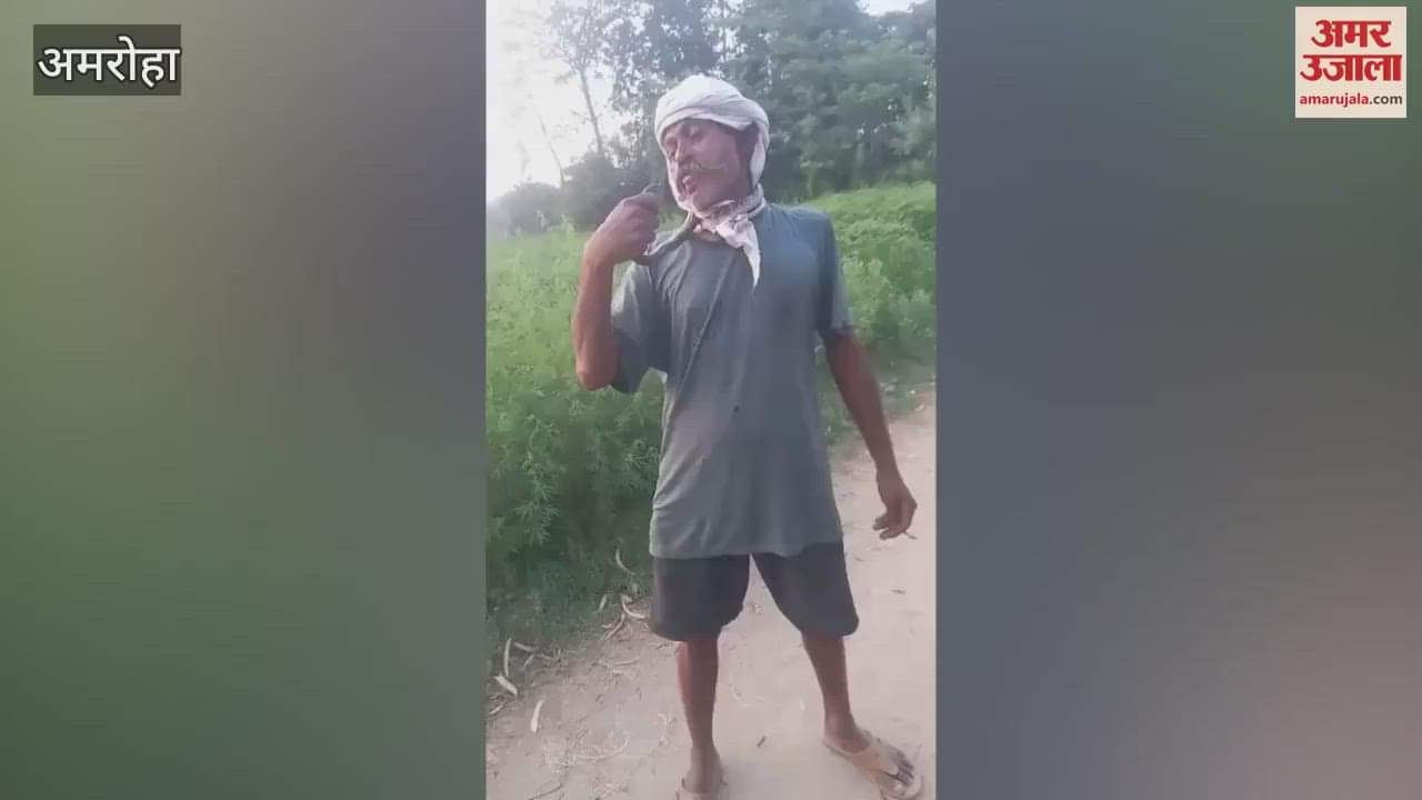 Playing with snake in Gajraula proved costly, youth got his tongue bitten, admitted to ICU... condition critical