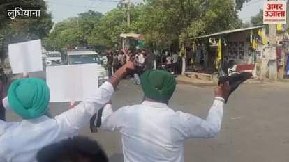 Black flags shown to Haryana CM Nayab Singh Saini's convoy in Ludhiana