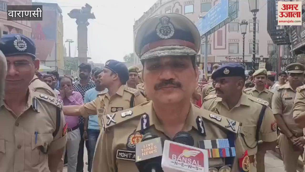 Police commissioner came on road to Godaulia mentioned U-turn system of Manduadih