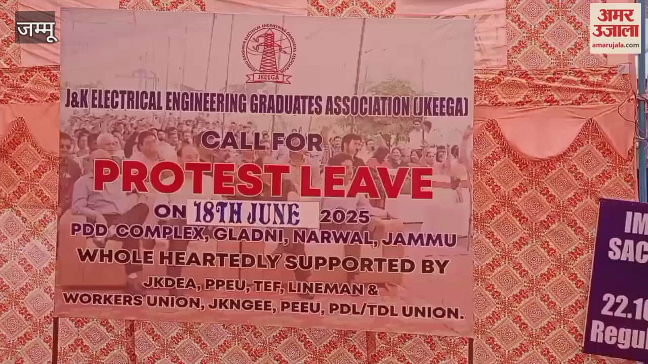 PDD Engineers lodge strong protest over Govt. indifference on Regularization and diversion of posts, observe protest leave