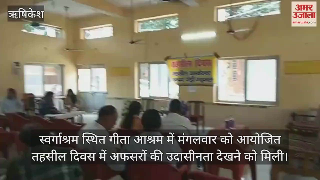 Two complainants reached Tehsil Diwas, officers were absent Rishikesh News